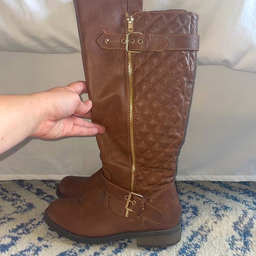 Forever Link Mango-21 Lady Boot in brown